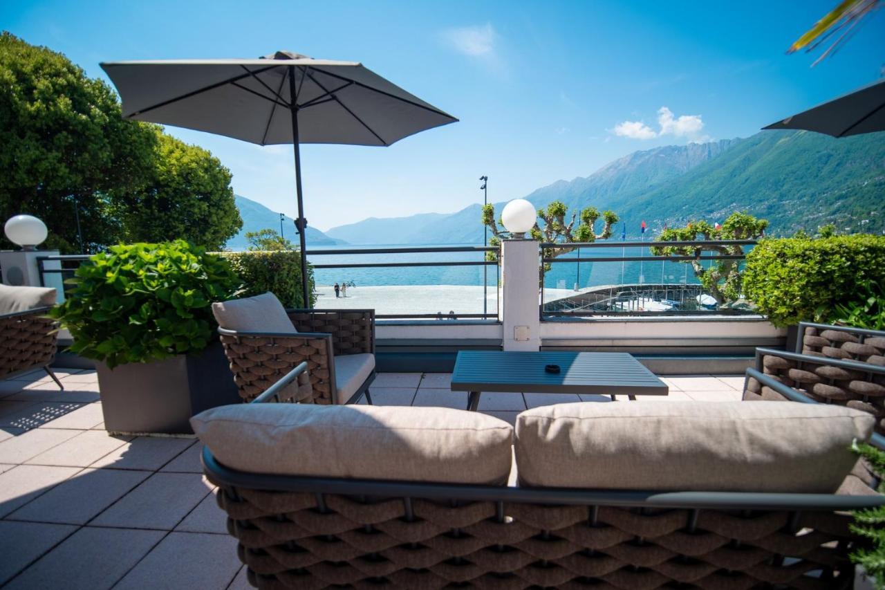 Hotel la Meridiana, Lake&SPA Ascona Exterior foto